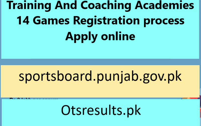 Students Training And Coaching Academies 14 Games Online Registration