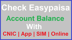 How To Check Easypaisa Account Balance 2024