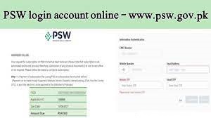 PSW Login Account Online