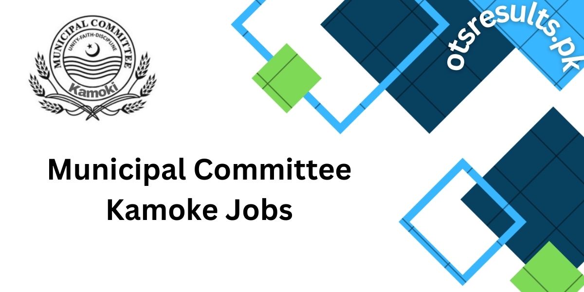 Municipal Committee Kamoke Jobs